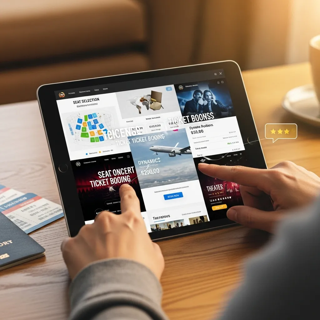 Features of best ticket booking websites