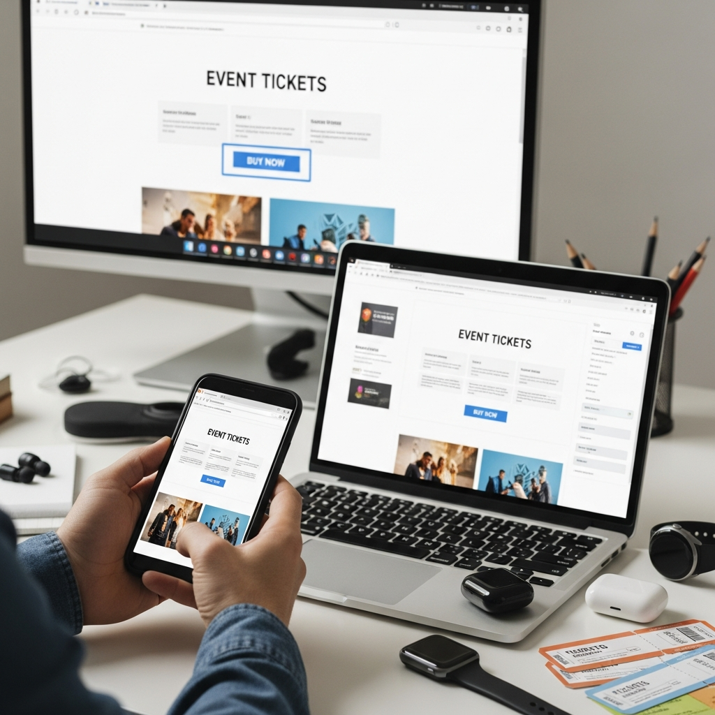 Tech tips for online ticket buying.