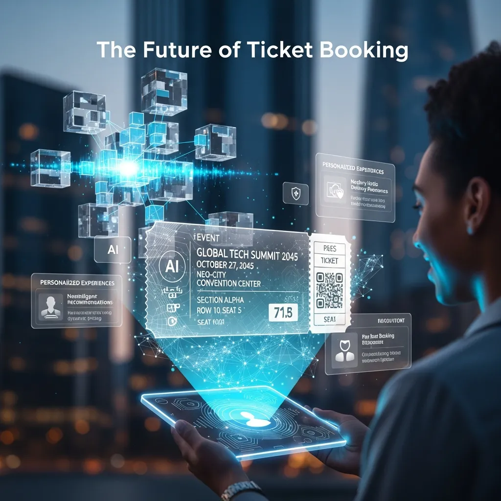 The Future of Ticket Booking AI, Blockchain, and Personalized Experiences