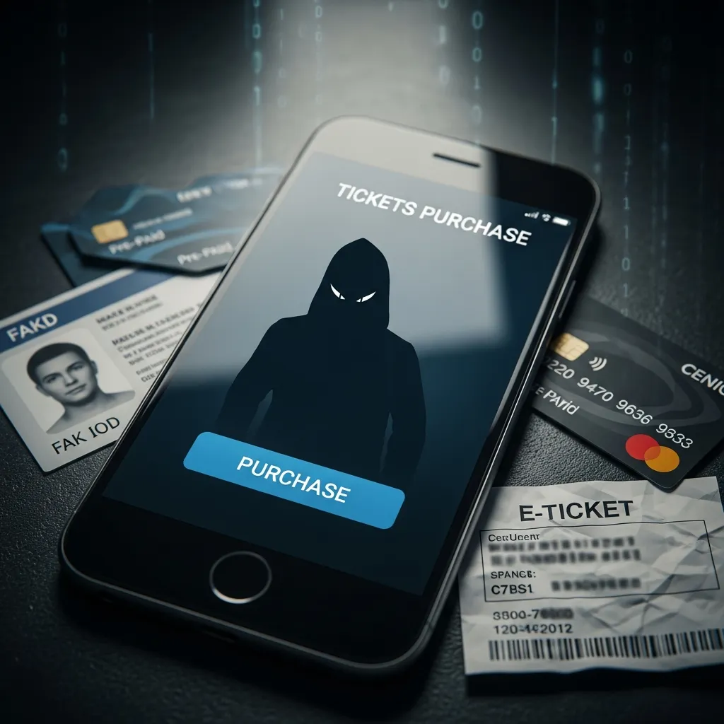 Online ticket transaction risks