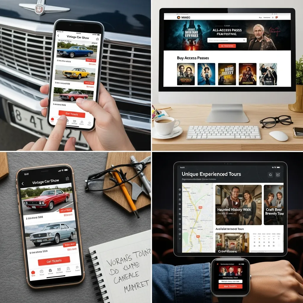 Specialized platforms for specific events.