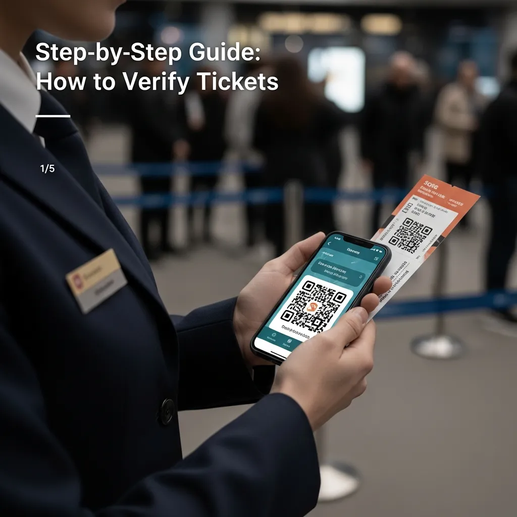Ticket verification steps guide