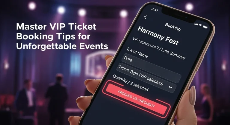 VIP Ticket Booking Tips