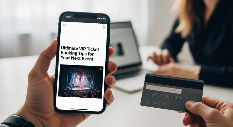 VIP Ticket Booking Tips