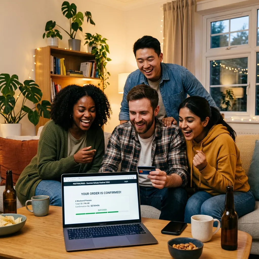 Confidently buying event tickets online