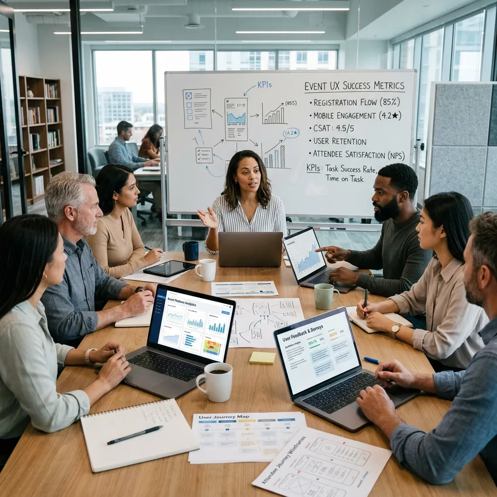 Measuring UX success in event platforms