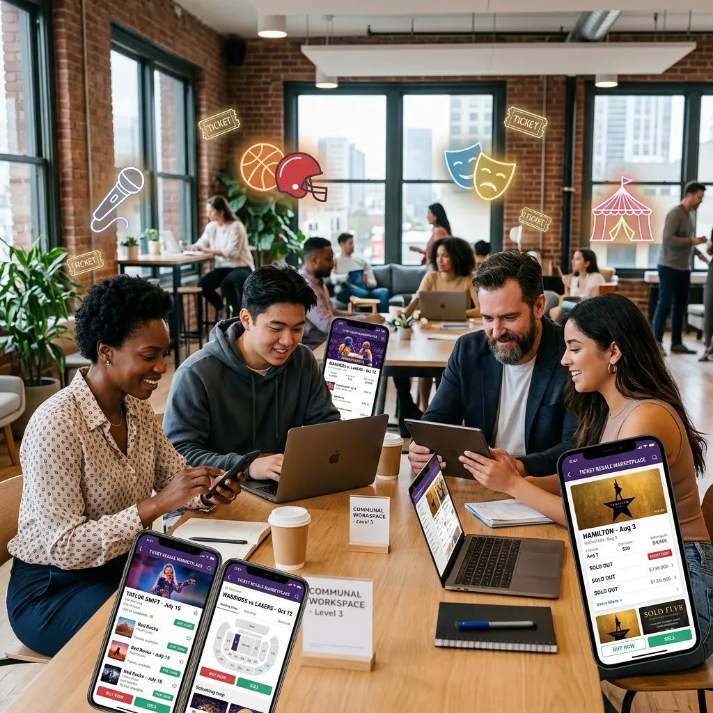 Ticket resale marketplace overview